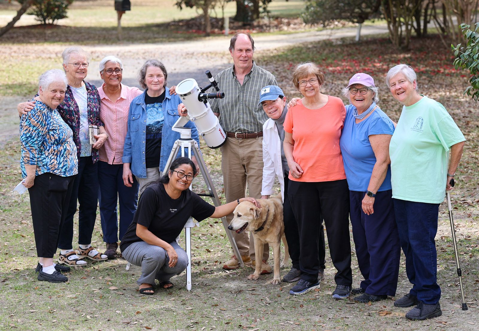 Stephan Martin with group